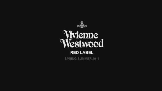 Показ коллекции Vivienne Westwood Red Label весна-лето 2013