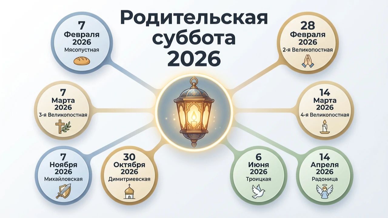 🕯 Родительские субботы 2026: даты и традиции 🙏 смотреть онлайн
