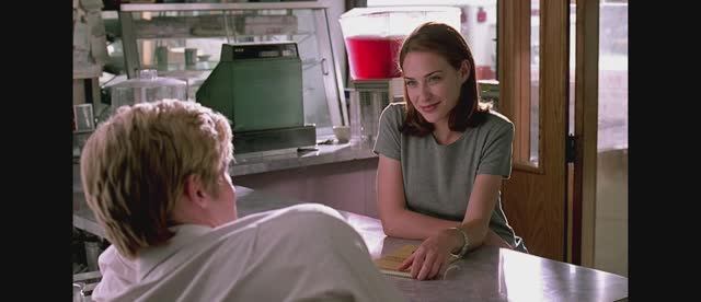 Знакомьтесь, Джо Блэк (Meet Joe Black) 1998 (сцена в кафе) смотреть онлайн