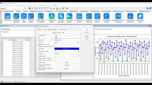 ПО СтатСофт - Выделение точек на линейном графике