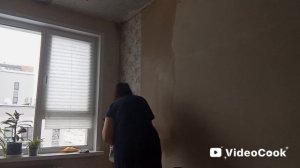 Клею обои в спальне, готовлю обед.Установили телевизор.Гимн моего канала! 💥💥💥