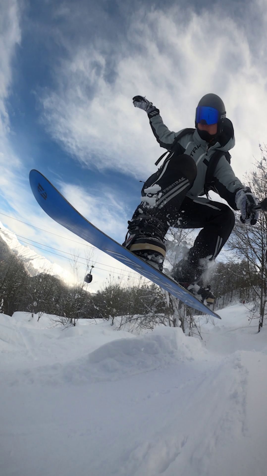 Как я катаю на Сноуборде в соц сетях. Ожидание и реальность. #сноуборд
