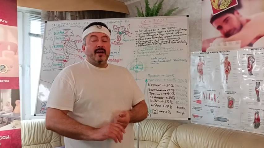 Как произвести мануальную правки копчика и позвонка ушедшего внутрь. Обучение мануальным нюансам. смотреть онлайн