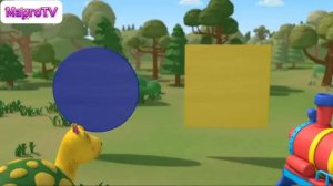 Цифры и Геометрические фигуры малышам — Веселая черепашка и гусеница — Мультфильмы