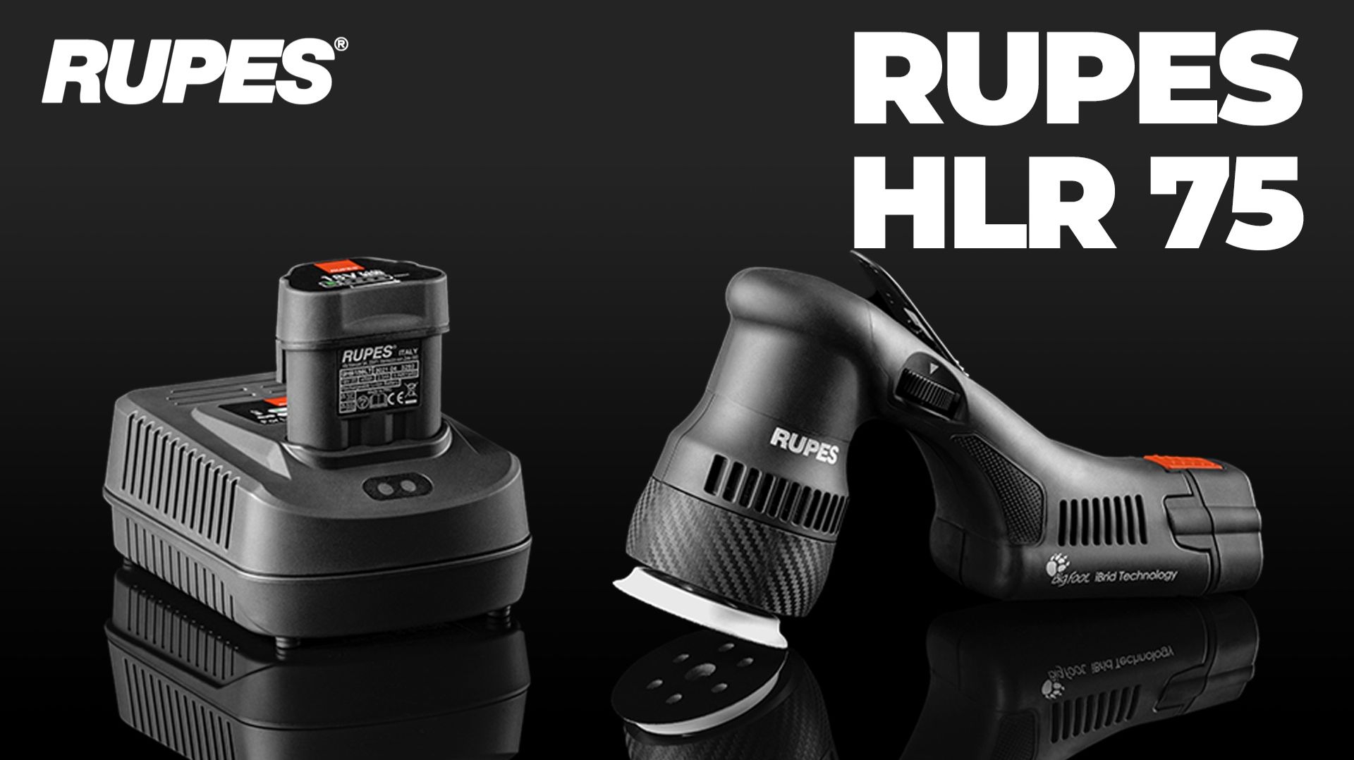 Rupes HLR75. Самая необычная полировальная машинка на акб