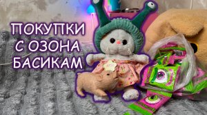 📦🐱  НОВОЕ ВИДЕО от Басиков!😼vs😻 Распаковка посылок с озон для басика и лили