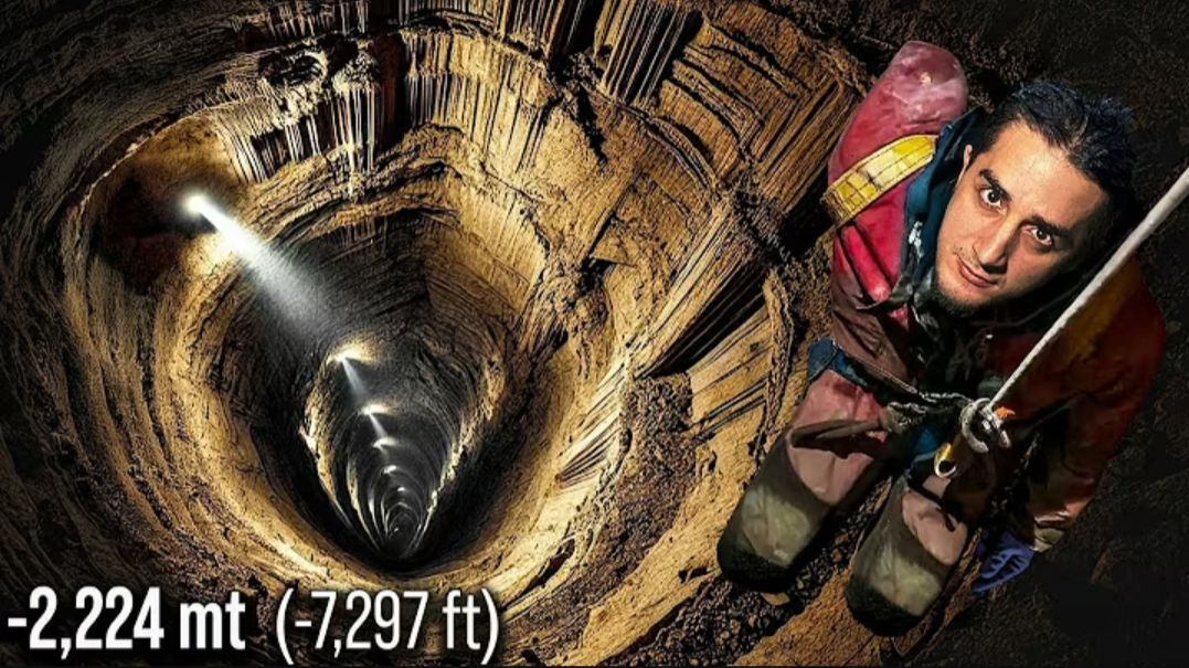 Путешествие к центру Земли. Внутри пещеры Крубера-Воронья.