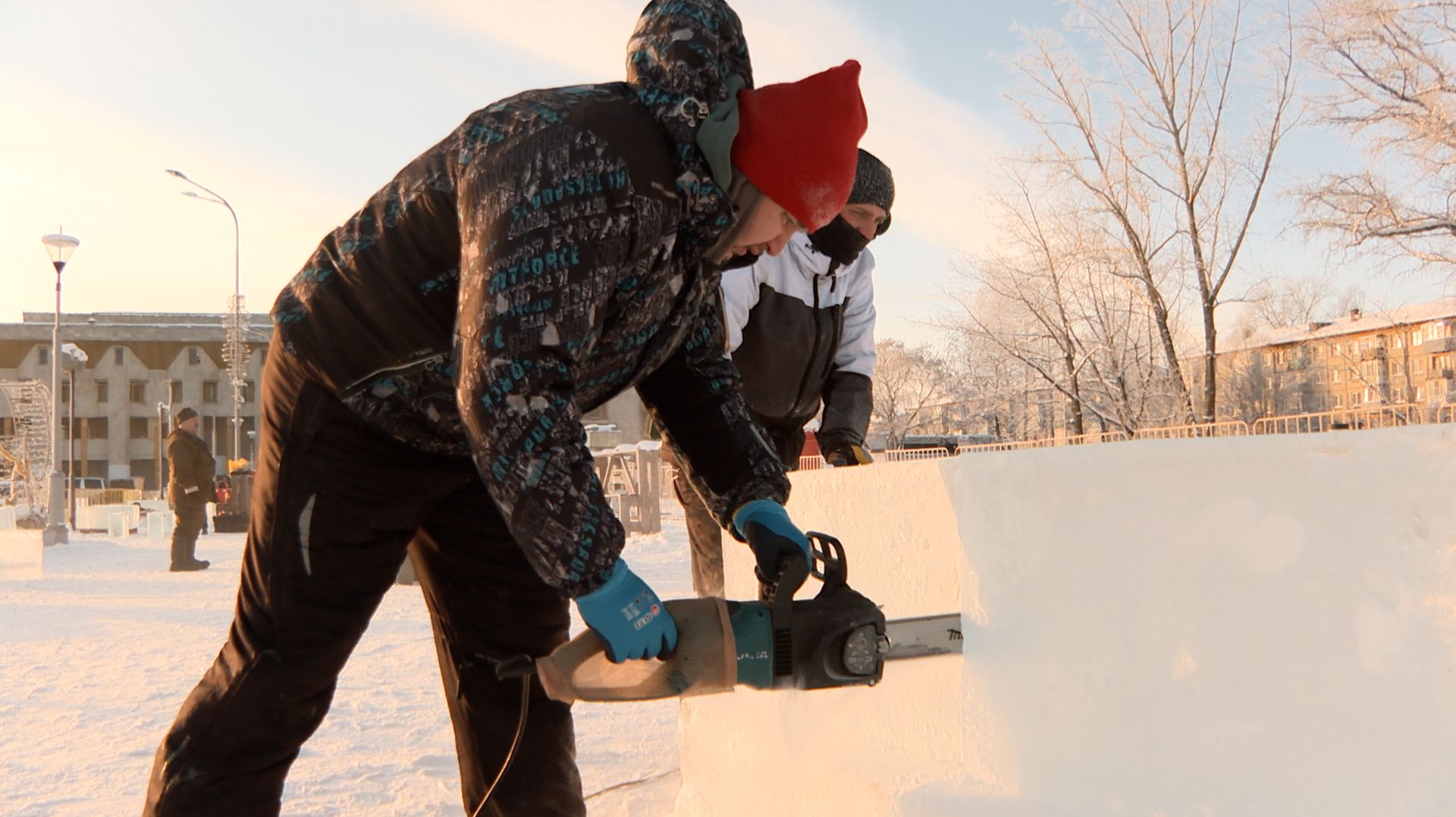 Фестиваль ледяных скульптур смотреть онлайн