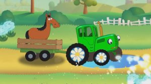 Мультики Для Детей, Под Песенки По Полям Катаемся