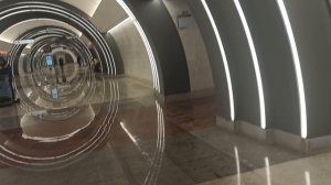 Вестибюль и платформа станции Юго-Западная 🟤