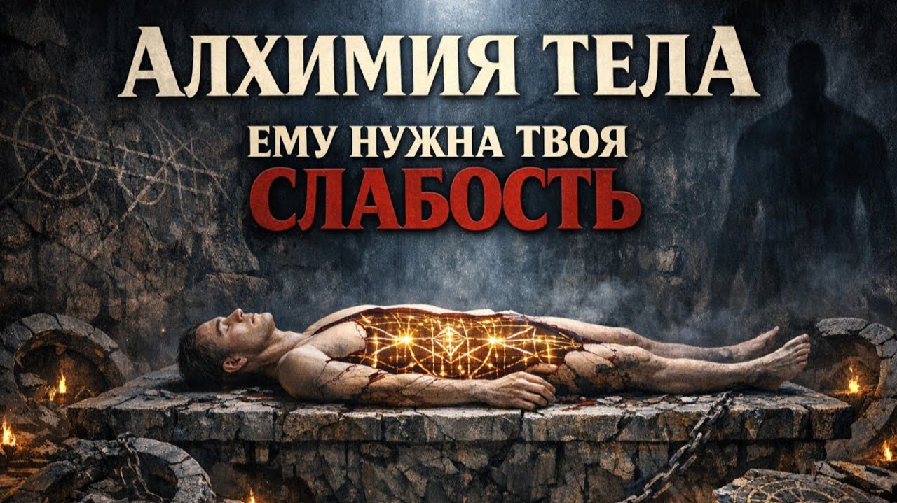 62. Алхимия Тела: Почему Демиург боится твоей физической формы? | Черный Кабинет смотреть онлайн