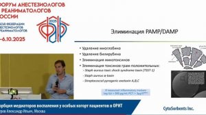 Сорбция медиаторов воспаления Буров А.И. 2025