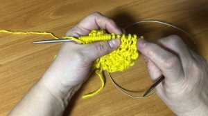 Узор спицами для вас "Шишечки в ажуре"