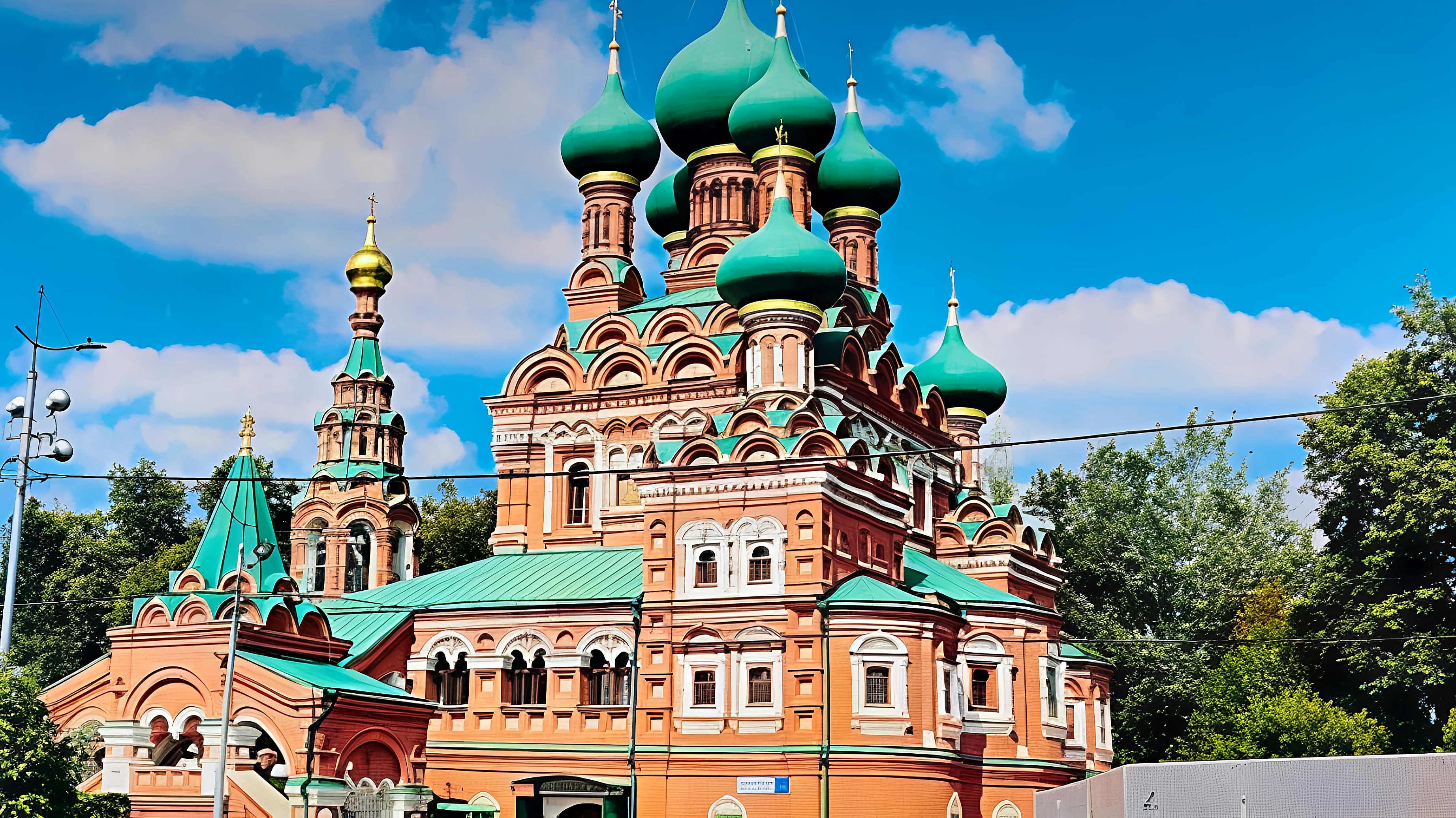 Храм Троицы Живоначальной в Останкино смотреть онлайн