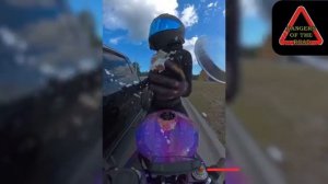 Мото Аварии подборка ситуаций на дороге, опасность на дороге подборка №4