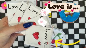 Love is.. НОВИНКА? РАСПАКОВКА! БУМАЖНЫЕ СЮРПРИЗЫ! Бумажный мир