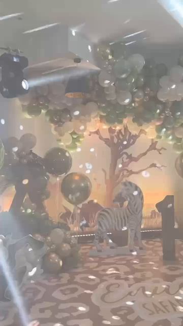 Детский день рождения в стиле Сафари