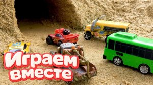 МУЛЬТИКИ ПРО МАШИНКИ ТАЧКИ ДЛЯ ДЕТЕЙ 🚗🚗 ПРИКЛЮЧЕНИЯ МОЛНИИ МАККУИНА И ДРУЗЕЙ ДЛЯ ДЕТЕЙ ЧАСТЬ 2