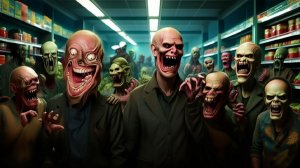 Я ХУДШИЙ СОТРУДНИК МЕСЯЦА!АДСКИЙ СУПЕРМАРКЕТ С АДСКИМИ ПОСЕТИТЕЛЯМИ!ИГРА HELLMART ПРОХОЖДЕНИЕ!