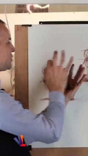 Поза человека, учимся видеть пропорции - На корточках