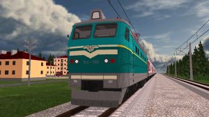 Проезжающие поезда в игре SkyRail (часть 6)