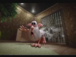 Буба на кухне.