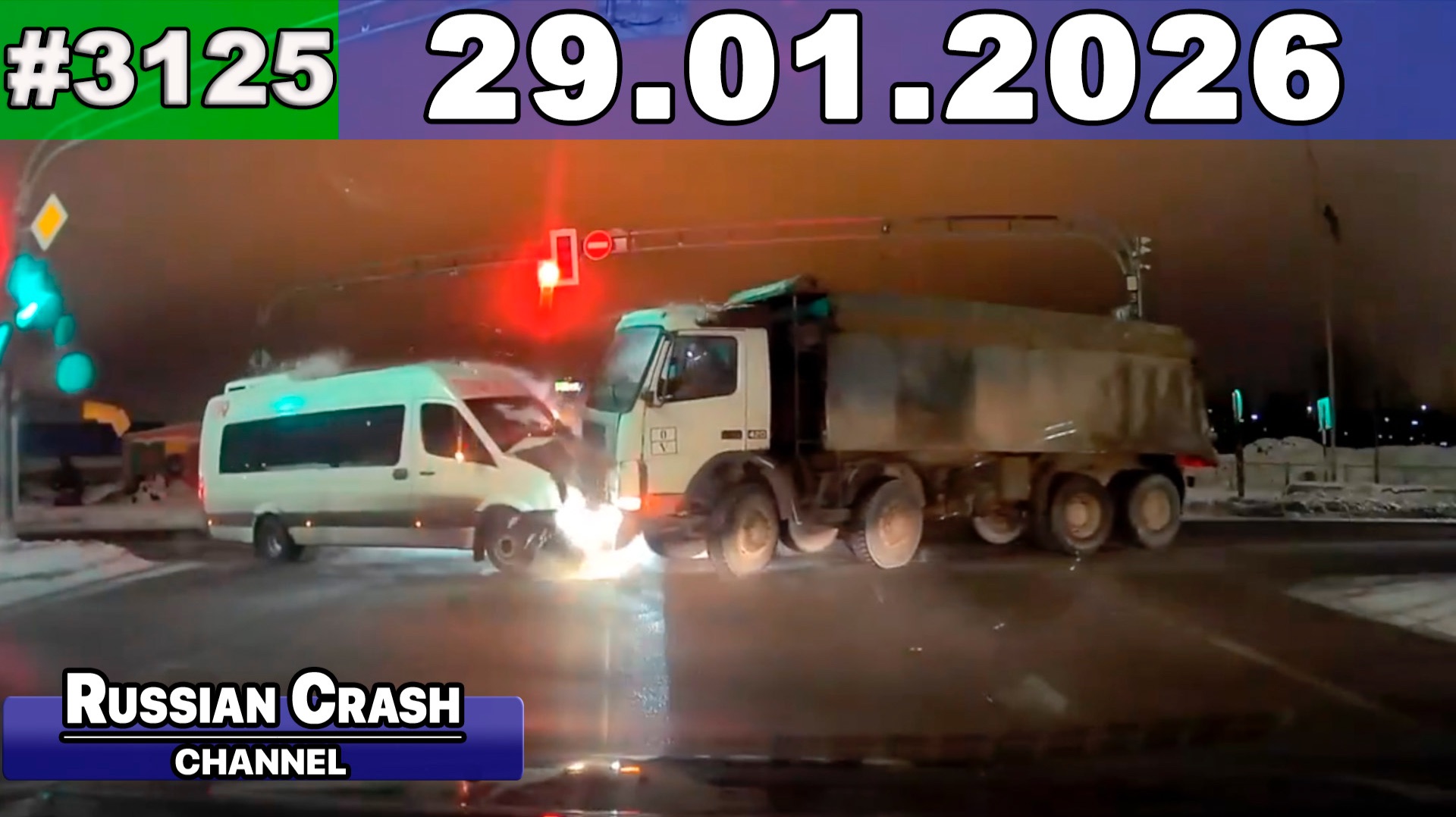 ДТП. Подборка на видеорегистратор за 29.01.2026 Январь 2026 смотреть онлайн