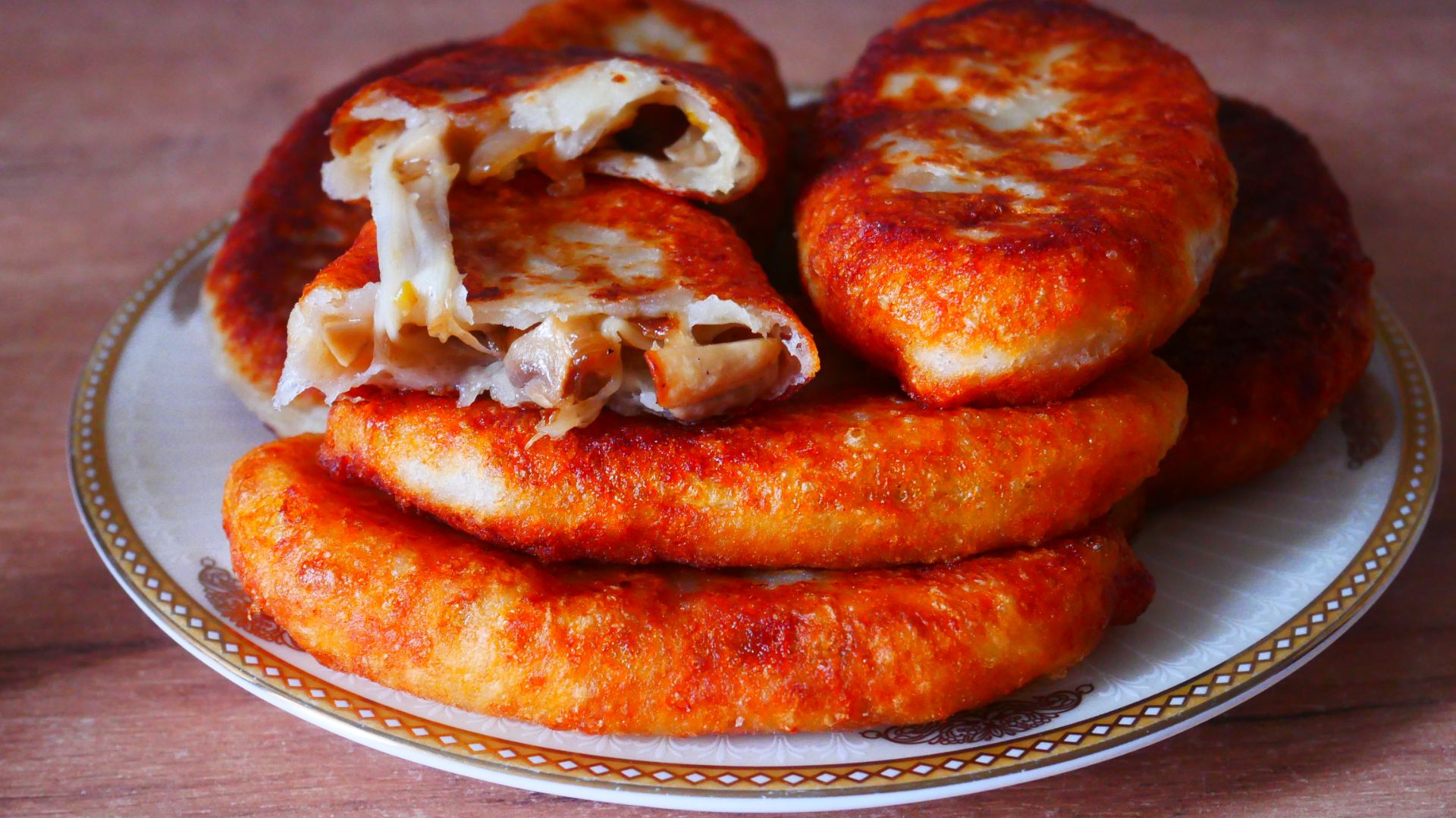 Пирожки из творога Творожное тесто Рецепт грибной начинки смотреть онлайн