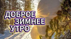 ДОБРОЕ ЗИМНЕЕ УТРО С ПОЖЕЛАНИЯМИ ЗДОРОВЬЯ ❄✨