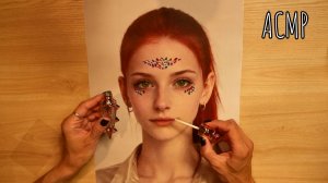 Макияж на модели из журнала - Яна Свердлова - АСМР