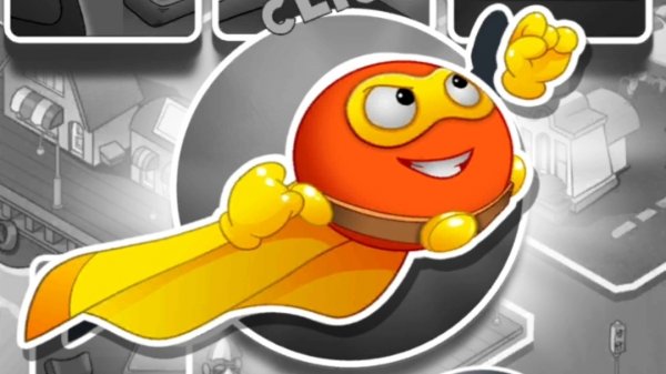 Красный шар Супермен. Красный шар супермен первый босс часть 4. Красный шар. Красный шарик.