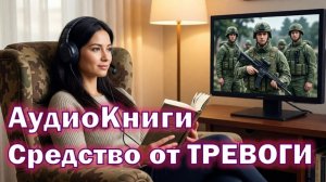 КАК СПРАВИТЬСЯ С ТРЕВОГОЙ: Слушай АудиоКниги, - сказал мне сын отправляясь на СВО