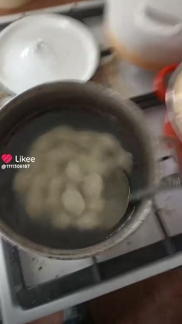 вареные пельмешка