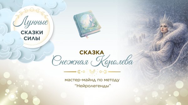 🌙 Снежная Королева: как Девочка становится холодной | Сказкотерапия и архетипы