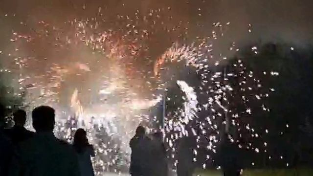 На празднике