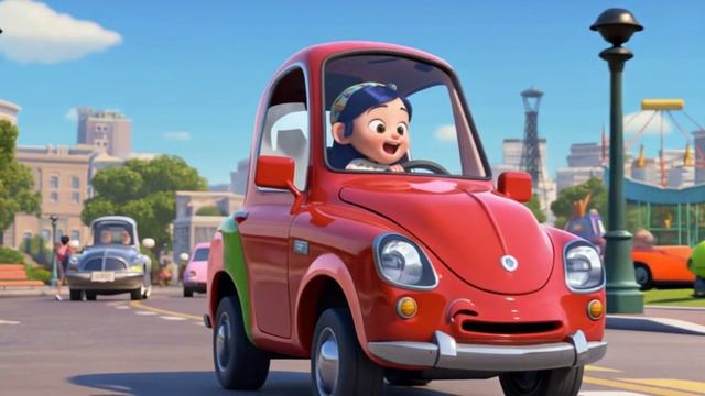 Машинки в парке аттракционов: веселые игры мультик смотреть онлайн