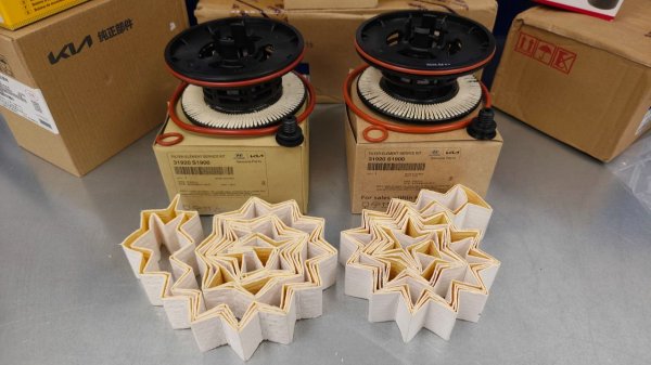 Контрафактный топливный фильтр Common Rail 31920S1900 для 2.2 CRDi D4HB Palisade, SantaFe, Sorento