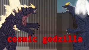Космо годзилла хейсей VS космо годзилла монстерверс /рисуем мультфильмы 2