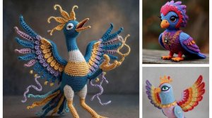 🎶✨Райская вещунья, связанная крючком - СИРИН 🎶🪶✨