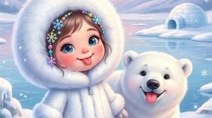 С добрым зимним морозным утром. Роскошная музыкальная открытка.