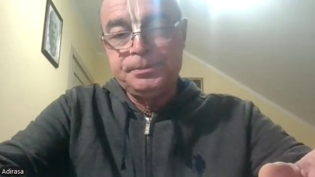 Настройка на джапу Е.М. Адираса прабху 29.01.2026 смотреть онлайн