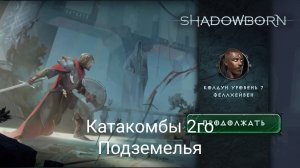 ShadowBorn. 2 Подземелье, Катакомбы.