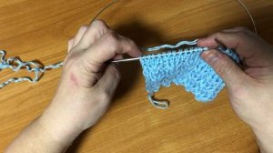 Четыре ряда классного узора спицами для вас