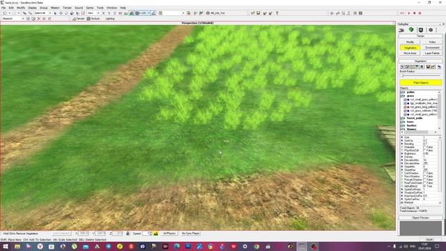 Работа над новым модом - посадка растительности смотреть онлайн