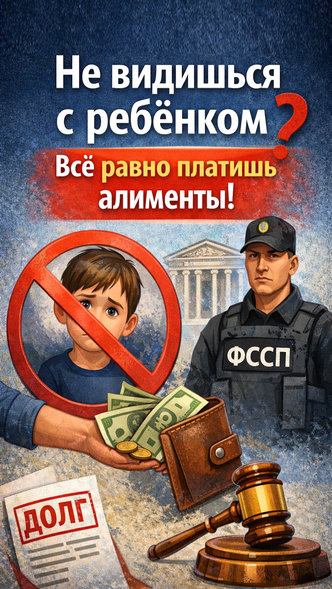 Должен ли мужчина платить алименты, если мать не даёт видеться с ребёнком в 2026 году?