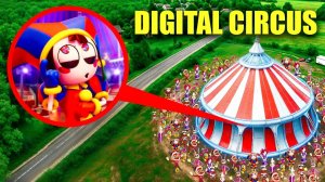 МОЙ ДРОН СНЯЛ новый ЦИФРОВОЙ ЦИРК В РЕАЛЬНОЙ ЖИЗНИ!