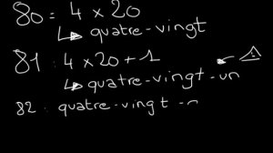 nombres en français