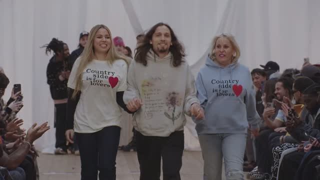 Показ мужской коллекции Bluemarble осень-зима 2025-2026