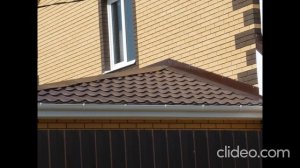 Металлочерепица, водосточка и софиты