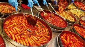 корейский снэк-бар с ттокпокки!! / Корейская уличная еда